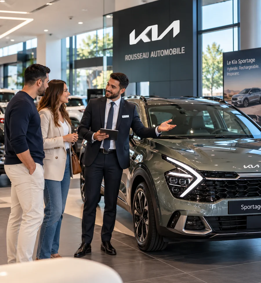 Cas client Kia Rousseau — Automobile
